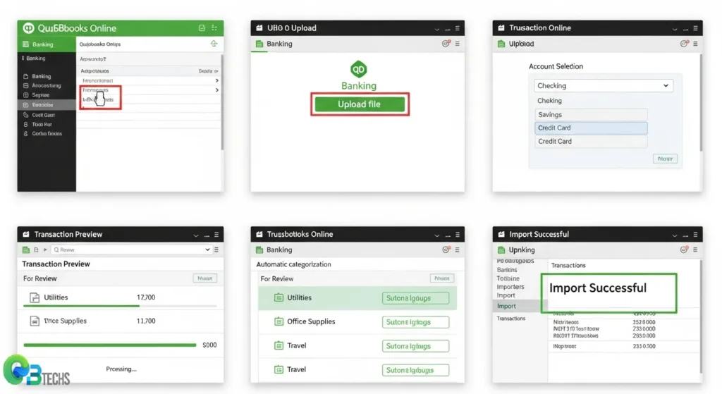 Importing Converted QBO Files into QuickBooks Online Convert to QBO from Excell