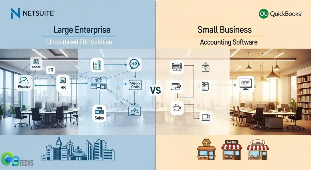 Overview of NetSuite and QuickBooks NetSuite vs QuickBooks