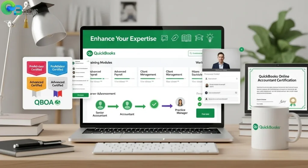 Training, Certification Resources, Benefits of Using QBOA for Accounting Professionals