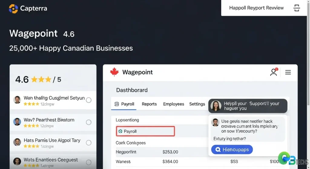 User Experience & Customer Support Quality Assessment wagepoint