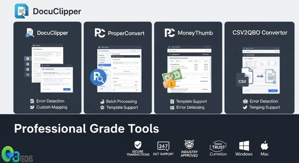 Using Software Tools to Convert Your Excel Files Convert to QBO from Excell